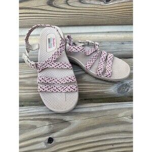Skechers Women's Sandals Reggae Adore You Pink Size 8.5